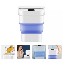 Кошик для сміття з Розумним Датчиком Складне відро для сміття 8л з сенсорною кришкою ZSW-L11 (24)(18))