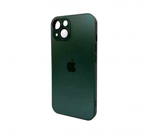 Чохол для смартфона AG Glass Matt Frame Color Logo for Apple iPhone 15 Cangling Green (AGMattFrameiP15Green)