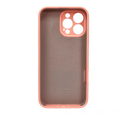 Чохол для смартфона Silicone Full Case AA Camera Protect for Apple iPhone 16 Pro 37,Grapefruit (FullAAi16P-37)