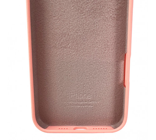 Чохол для смартфона Silicone Full Case AA Camera Protect for Apple iPhone 16 Pro 37,Grapefruit (FullAAi16P-37)