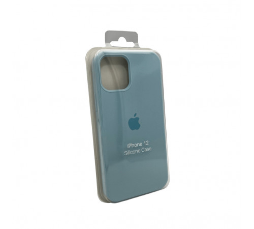 Чохол для смартфона Silicone Full Case AA Open Cam for Apple iPhone 12 27,Mist Blue (FullOpeAAi12-27)