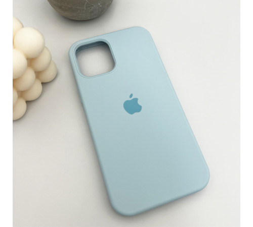 Чохол для смартфона Silicone Full Case AA Open Cam for Apple iPhone 12 27,Mist Blue (FullOpeAAi12-27)
