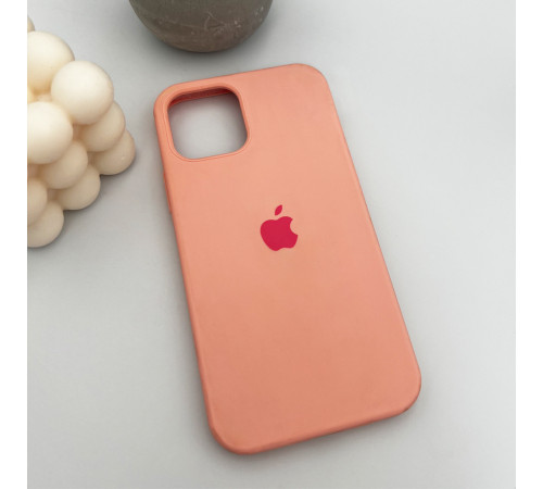 Чохол для смартфона Silicone Full Case AA Open Cam for Apple iPhone 12 37,Grapefruit (FullOpeAAi12-37)