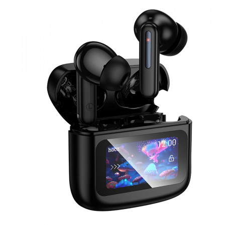 Бездротові навушники TWS HOCO EQ14,  touch screen, Black (6942007644105)
