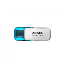 Флеш-накопичувач ADATA USB 2.0 AUV 240 32Gb White (AUV240-32G-RWH)