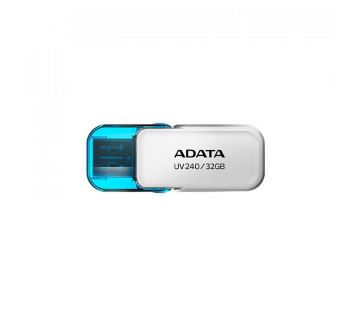 Флеш-накопичувач ADATA USB 2.0 AUV 240 32Gb White (AUV240-32G-RWH)