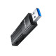USB-хаб HOCO HB20 Mindful 2-in-1card reader(USB3.0) Black (6931474735218)