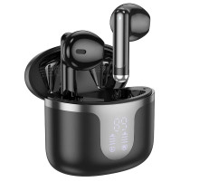 Бездротові навушники TWS HOCO EQ7 Snowflake Black (6942007617727)