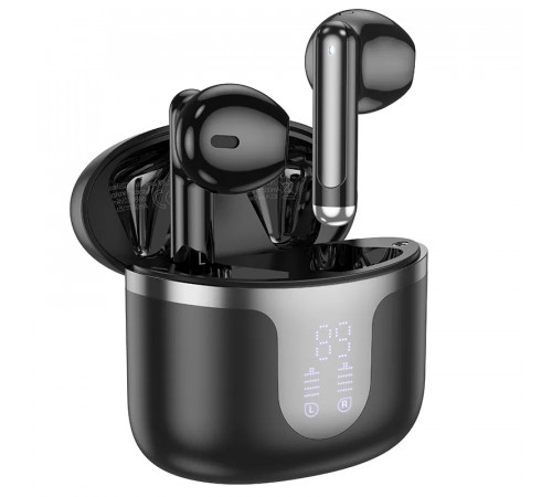 Бездротові навушники TWS HOCO EQ7 Snowflake Black (6942007617727)