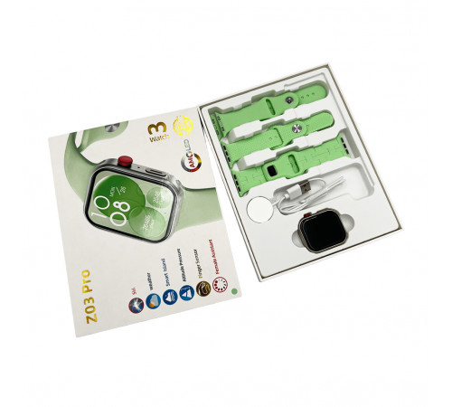 Смарт-годинник Fendior Z03 Pro 49mm. 200 mAh. IP65 Mint (Z03PMint)