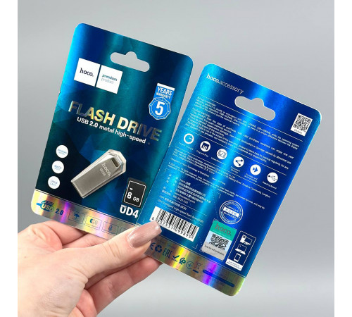 USB флеш Hoco UD4 8Gb Intelligent USB2.0
