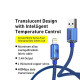 Кабель Baseus Crystal Shine Series Fast Charging Data Cable USB to iP 2.4A 1.2m Blue (CAJY000003)