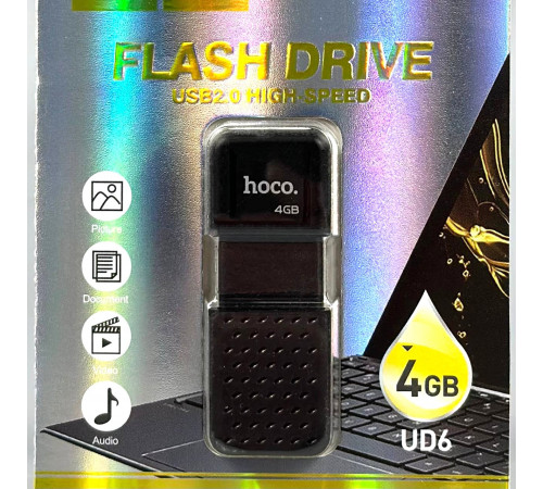 USB флеш Hoco UD6 4Gb Intelligent USB2.0