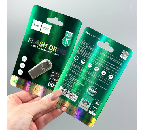 USB флеш Hoco UD4 16Gb Intelligent USB2.0