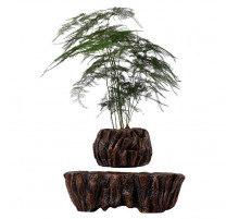 Магнітний левітаційний горщик для рослин HCNT Magnetic Levitating Pot M5B-PW Brown (M005B-PW)