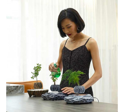 Магнітний левітаційний горщик для рослин HCNT Magnetic Levitating Pot M5B-PW Brown (M005B-PW)