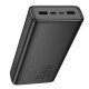 Зовнішній акумулятор HOCO J144A Hymn power bank(30000mAh) Black (6942007642132)