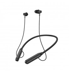 Бездротові спортивні навушники HOCO ES74 Refinado neck-mounted BT earphones Black (6942007648103)