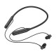 Бездротові спортивні навушники HOCO ES74 Refinado neck-mounted BT earphones Black (6942007648103)