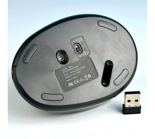 Мишка бездротова вертикальна JEQANG JW-582 2.4G