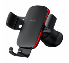 Автотримач для телефона Baseus Metal AgeⅡ Gravity Car Mount（Air Outlet Version）Black (SUJS000001)