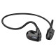 Бездротові спортивні навушники HOCO ES63 Graceful air conduction BT earphones Black (6931474780041)