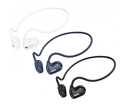 Бездротові спортивні навушники HOCO ES63 Graceful air conduction BT earphones Black (6931474780041)