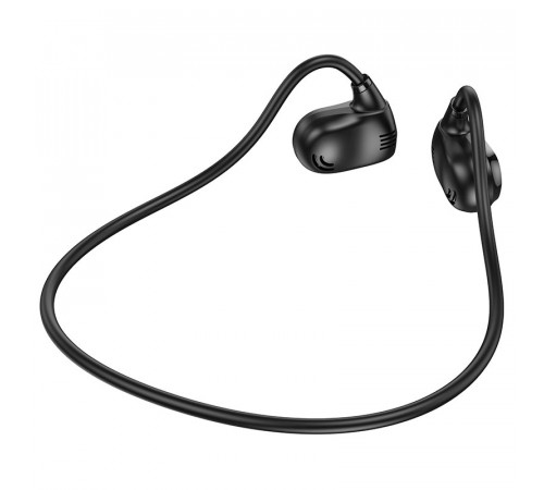Бездротові спортивні навушники HOCO ES63 Graceful air conduction BT earphones Black (6931474780041)