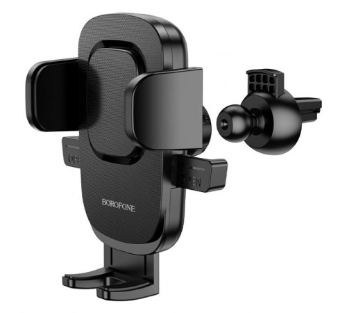 Автотримач для телефона BOROFONE BH69 air outlet car holder Black (6974443384413)