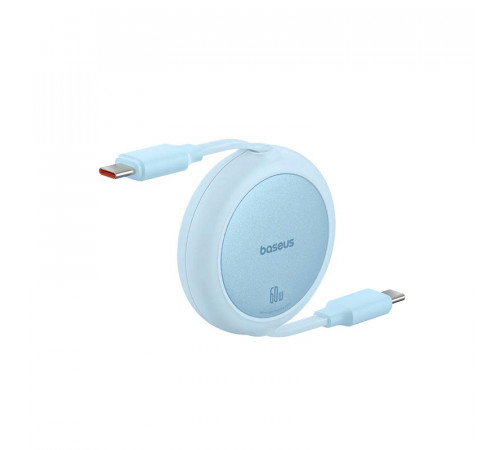 Кабель Baseus Free2Pull Mini Charging Cable USB-C to USB-C 60W 1m Galaxy Blue (P10364500311-01)