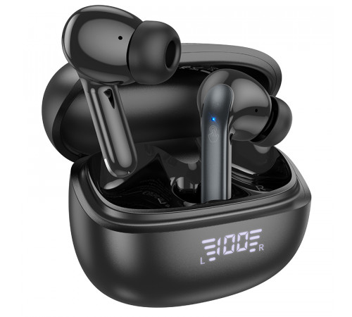 Бездротові навушники TWS HOCO EQ5, ANC+ENC, Black (6942007602419)
