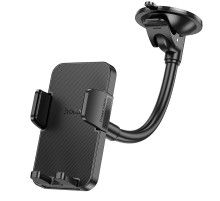 Автотримач для телефона HOCO H38 Cheetah car holder(windshield) Black (6942007617208)