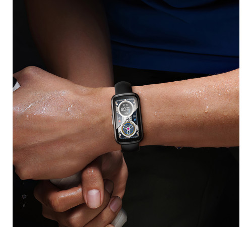 Смарт-годинник HOCO Y25 37mm. 190 mAh. IP68 Smart sports watch Black (6942007641708)