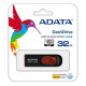 Флеш-накопичувач ADATA USB 2.0 C008 32Gb Black/Red (AC008-32G-RKD)