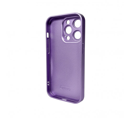 Чохол для смартфона AG Glass Matt Frame Color Logo for Apple iPhone 14 Pro Light Purple (AGMattFrameiP14PLPurple)