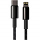 Кабель Baseus Tungsten Gold Fast Charging Data Cable Type-C to iP PD 20W 1m Black (CATLWJ-01)