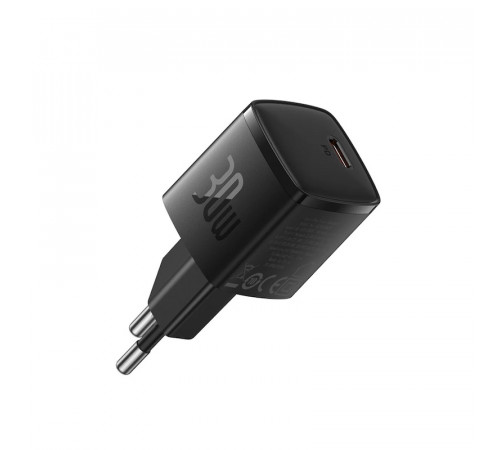 Мережевий зарядний пристрій Baseus Cube Pro Fast Charger 1C 30W EU Black (CCXF000301)