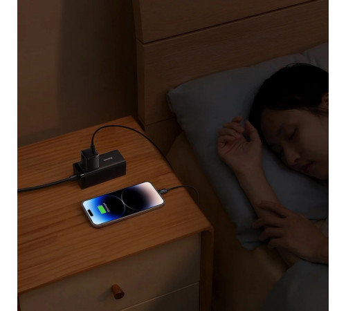 Мережевий зарядний пристрій Baseus Cube Pro Fast Charger 1C 30W EU Black (CCXF000301)