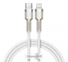 Кабель Baseus Cafule Series Metal Data Cable Type-C to iP PD 20W 1m White (CATLJK-A02)