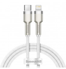 Кабель Baseus Cafule Series Metal Data Cable Type-C to iP PD 20W 1m White (CATLJK-A02)