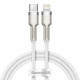 Кабель Baseus Cafule Series Metal Data Cable Type-C to iP PD 20W 1m White (CATLJK-A02)