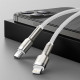 Кабель Baseus Cafule Series Metal Data Cable Type-C to iP PD 20W 1m White (CATLJK-A02)