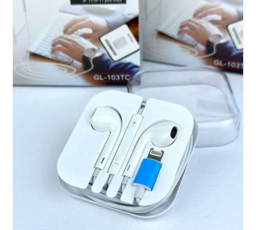 Навушники Pop-Up GL-103TC/JH-103TC Lightning (Bluetooth підключення)
