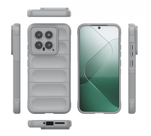 Чохол для смартфона Cosmic Magic Shield for Xiaomi Redmi Note 14 5G Grey Smoke (MagicShXiNo14Grey)