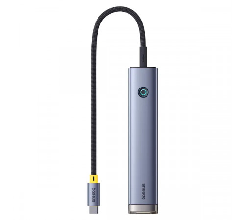USB-хаб Baseus UltraJoy Series 7-Port HUB AIR Space Grey (Type-C to HDMI4K@60Hz*1+USB3.0*2+PD*1+SD/TF3.0*1+3.5mm*1) (B00052803811-02)