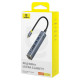 USB-хаб Baseus UltraJoy Series 7-Port HUB AIR Space Grey (Type-C to HDMI4K@60Hz*1+USB3.0*2+PD*1+SD/TF3.0*1+3.5mm*1) (B00052803811-02)