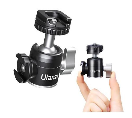 Адаптер кронштейн Ulanzi Dual Cold Shoe Ballhead (UV-2046 U60) (2046)