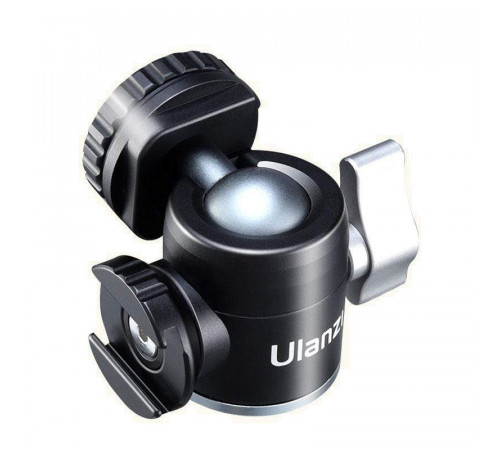 Адаптер кронштейн Ulanzi Dual Cold Shoe Ballhead (UV-2046 U60) (2046)