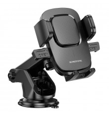 Автотримач для телефона BOROFONE BH60 Dainty center console car holder Black (6974443382754)