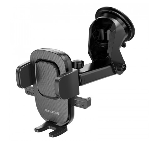Автотримач для телефона BOROFONE BH60 Dainty center console car holder Black (6974443382754)
